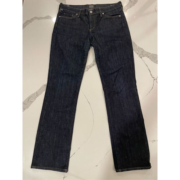 Citizens of Humanity Elson Medium Rise Straight Leg Jeans Dark Wash Women’s 29 - Picture 3 of 12